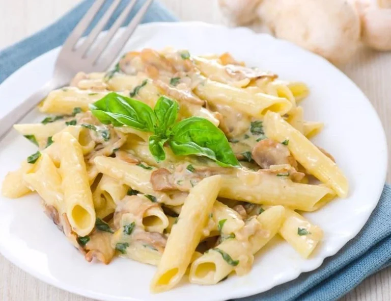 طرز تهیه پنه آلفردو با خامه و قارچ و با طعمی بی نظیر