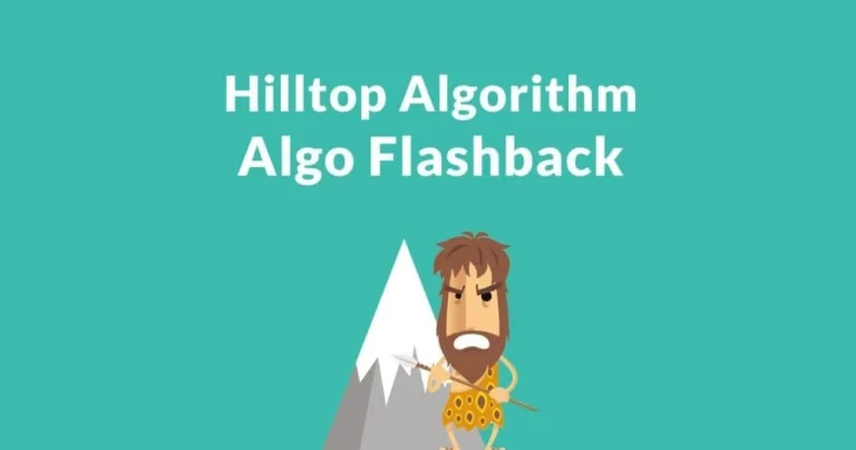 الگوریتم هیلتاپ Hilltop Algorithm