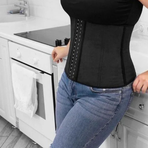 Abdominal hourglass shape