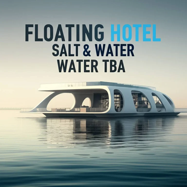 هتل شناور ‏Salt & Water‏ ‏TBA‏ ‏