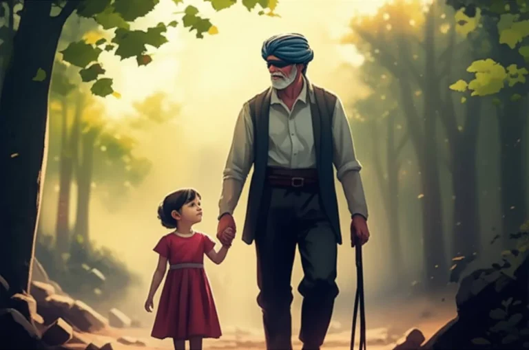 خلاصه کتاب صوتی The Blind Man’s Daughter | قوی سفید