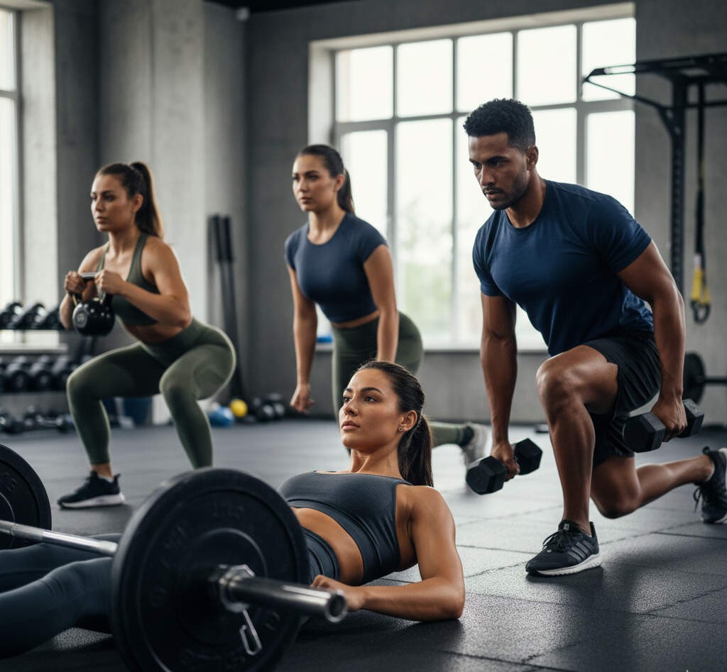 تمرینات پا و باسن