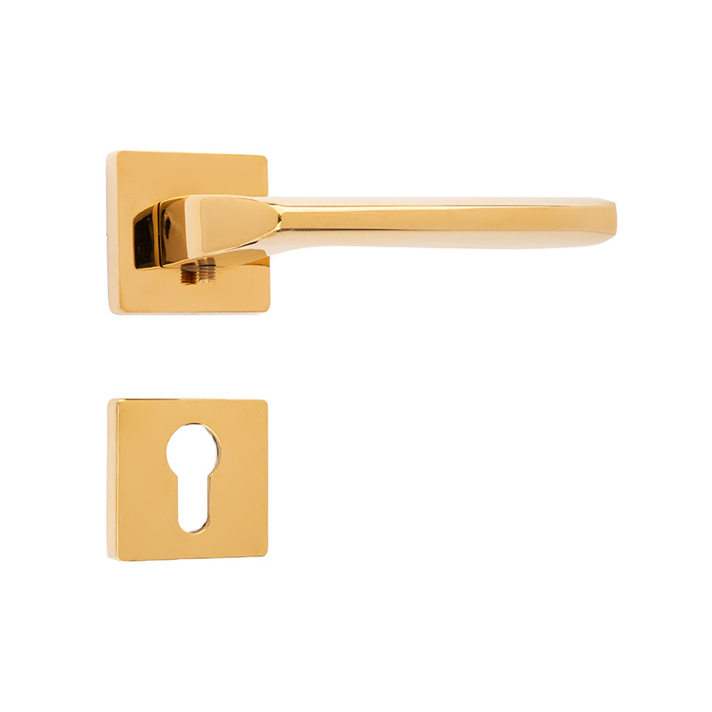 دستگیره رزت طلایی براق