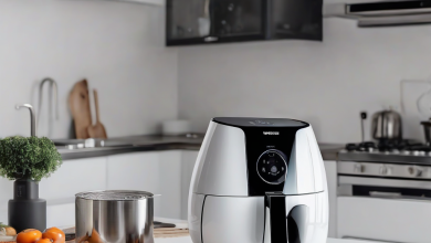 نقد و بررسی سرخ کن بدون روغن ترام هاوس مدل AF-25700 D