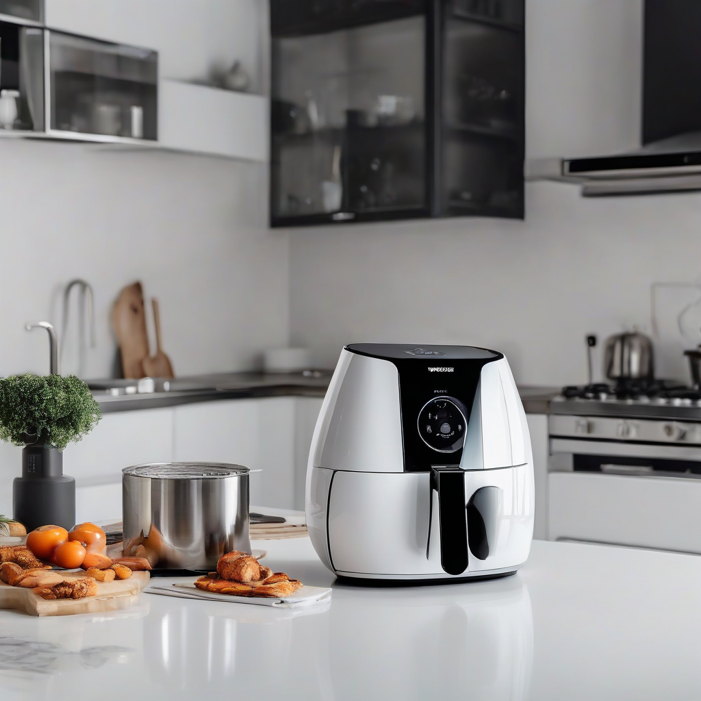 نقد و بررسی سرخ کن بدون روغن ترام هاوس مدل AF-25700 D